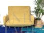 Lady sofa attr. Zanuso in yellow velvet