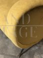 Lady sofa attr. Zanuso in yellow velvet