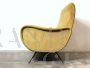Lady sofa attr. Zanuso in yellow velvet