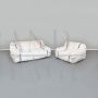 Strips sofa and armchair set by Cini Boeri for Arflex, black and white