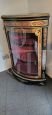 Antique Boulle inlaid corner cabinet, France 19th century
