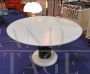Grand Vintage - Loto Rosso table by Ettore Sottsass for Poltronova in white marble