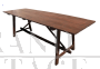 Large rectangular vintage table in solid fir