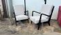 Pair of Gio Ponti armchairs for Cassina 516 model in walnut, Italy 1950s