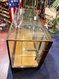 Vintage shop low showcase display case