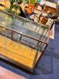 Vintage shop low showcase display case
