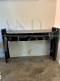 Black Venetian console table from the 50s