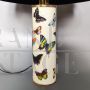 Table lamp design by Piero Fornasetti with butterflies, Italy 1970s