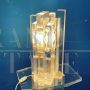 Plexiglass table lamp by Sandro Petti for Maison Jansen, 1970s