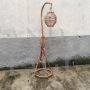 Bamboo floor lamp, Italy 1970s
