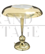 Table lamp designed by Oscar Torlasco in brass, Italy 1950s