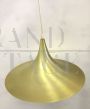 Semi golden chandelier by Fog & Morup for Bonderup & Thorup