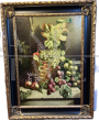 Luigi Basile - Still life painting with fruit, oil on canvas from the early 1900s    