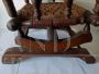 Antique rocking chair for children in Tudor style