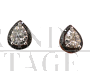 Gioielli Salvini earrings in gold with diamonds and black diamonds