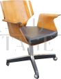 Vintage desk chair designed by Carlo Ratti