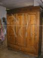 Large wardrobe with three doors from the 1800s