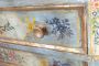 Antique hand painted dresser with gold leaf profiles