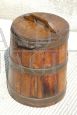 Antique wooden vat for flour / milk from 18th century