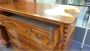 Late 1800s chest of drawers in solid walnut