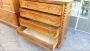 Late 1800s chest of drawers in solid walnut