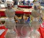 Pair of vintage Murano glass table lamps