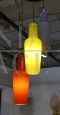 Italian modern antique chandelier with 3 colored lights