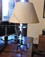Antique wrought iron studio lamp