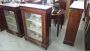 Antique living room display cabinet, England 19th century