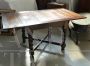 Vintage English oak extendable table
