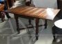Vintage English oak extendable table