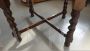 Vintage English oak extendable table