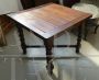 Vintage English oak extendable table