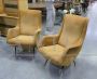 Pair of armchairs by Aldo Morbelli for Isa Bergamo, 1960s