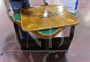 Art Deco game table with removable top