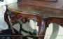 Antique console with large mirror on the top