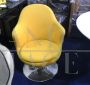 Set of 4 swivel armchairs by Ammannati and Vitelli for Brunati