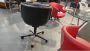Pollock office chair by Knoll in black leather