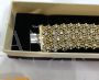 Gold and diamonds bracelet produced by Andreoli