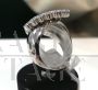 D.D Jewelry ring in white gold and diamonds