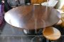 Round design table by Carlo de Carli