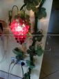 Murano arch wall light with bunches of grapes - RARITY