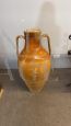 Large antique Apulian capasone oil jar vase from the 19th century