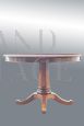 Charles X style extendable table in mahogany