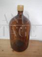 Vintage apothecary bottle with plastic cap                         
                            