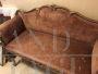 Finely carved antique sofa