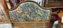 Vintage Provasi 60s headboard, padded and with floral print