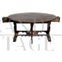 Antique drop-leaf table from Italy, early 17th century