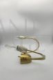 Pair of brass wall lamps attributed to Stilnovo, Italy 1950s
