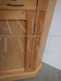 1970s fir corner sideboard
